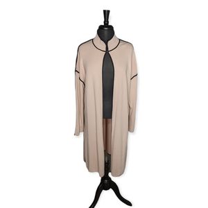 NWOT Marla Wayne Light Pink Long Cardigan